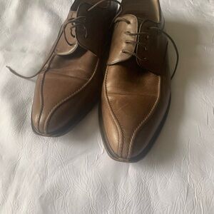 MEZLAN Brown Leather Men's Shoes, size 10 1/2